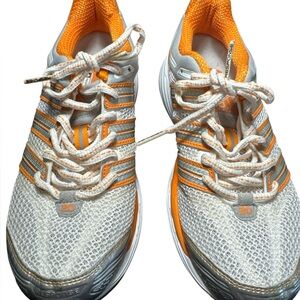 Adidas Women’s  Formotion Response 20 Orange White Size 6 Athletic Sneakers Mesh